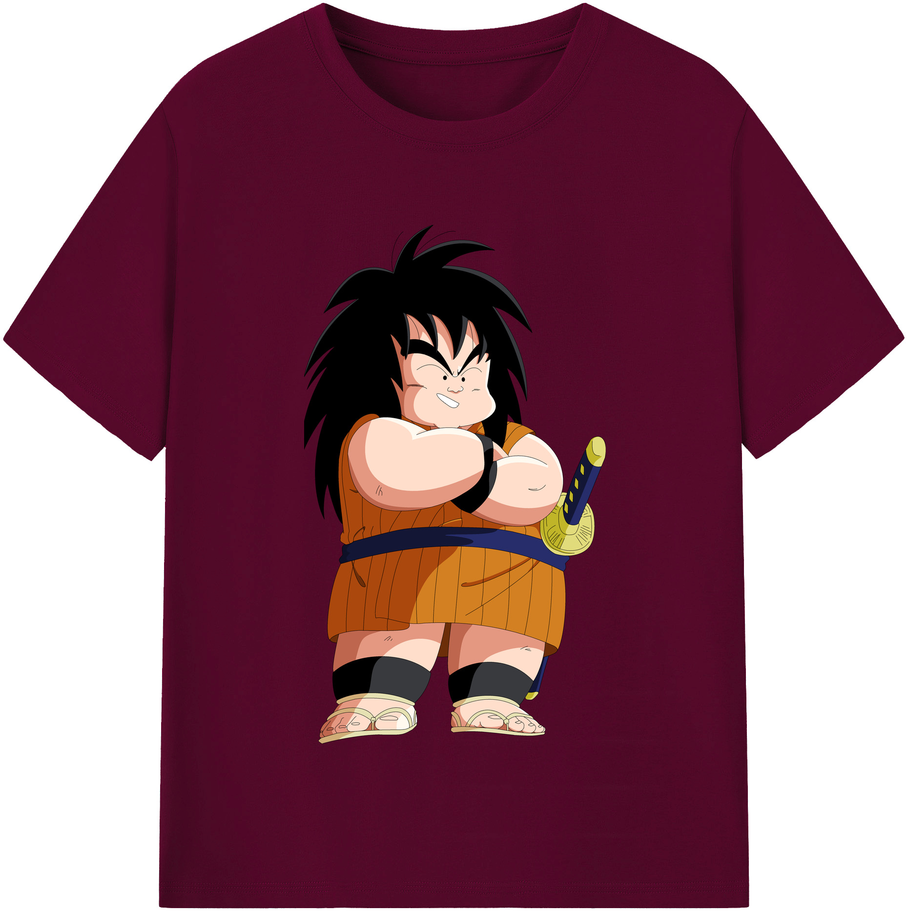 （画像用） ドラゴンボール やじろべえ DRAGON BALL Yajirobe レディースカジュアルプリントTシャツ（綿100％）